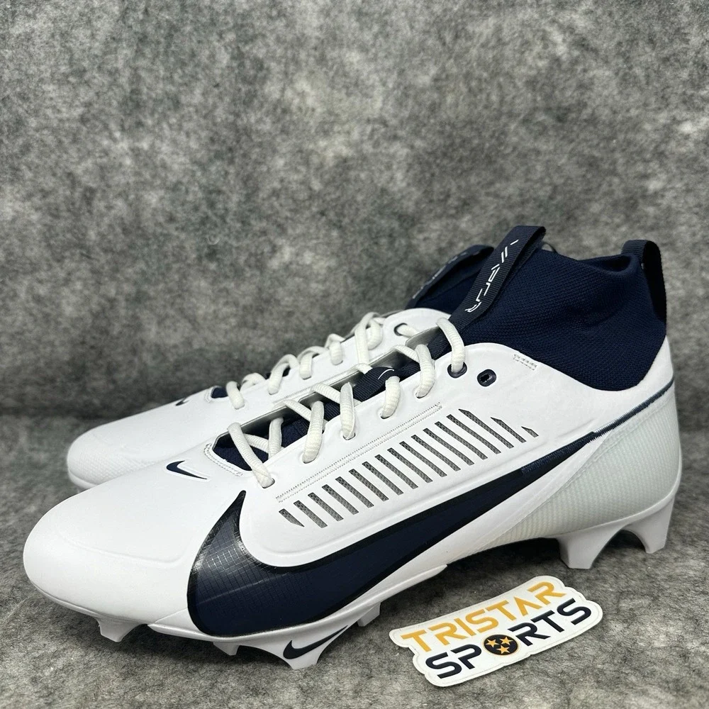 Nike Vapor Edge Pro 360 2 TB Football Cleats Mens Size 13 Navy White FJ1581-140